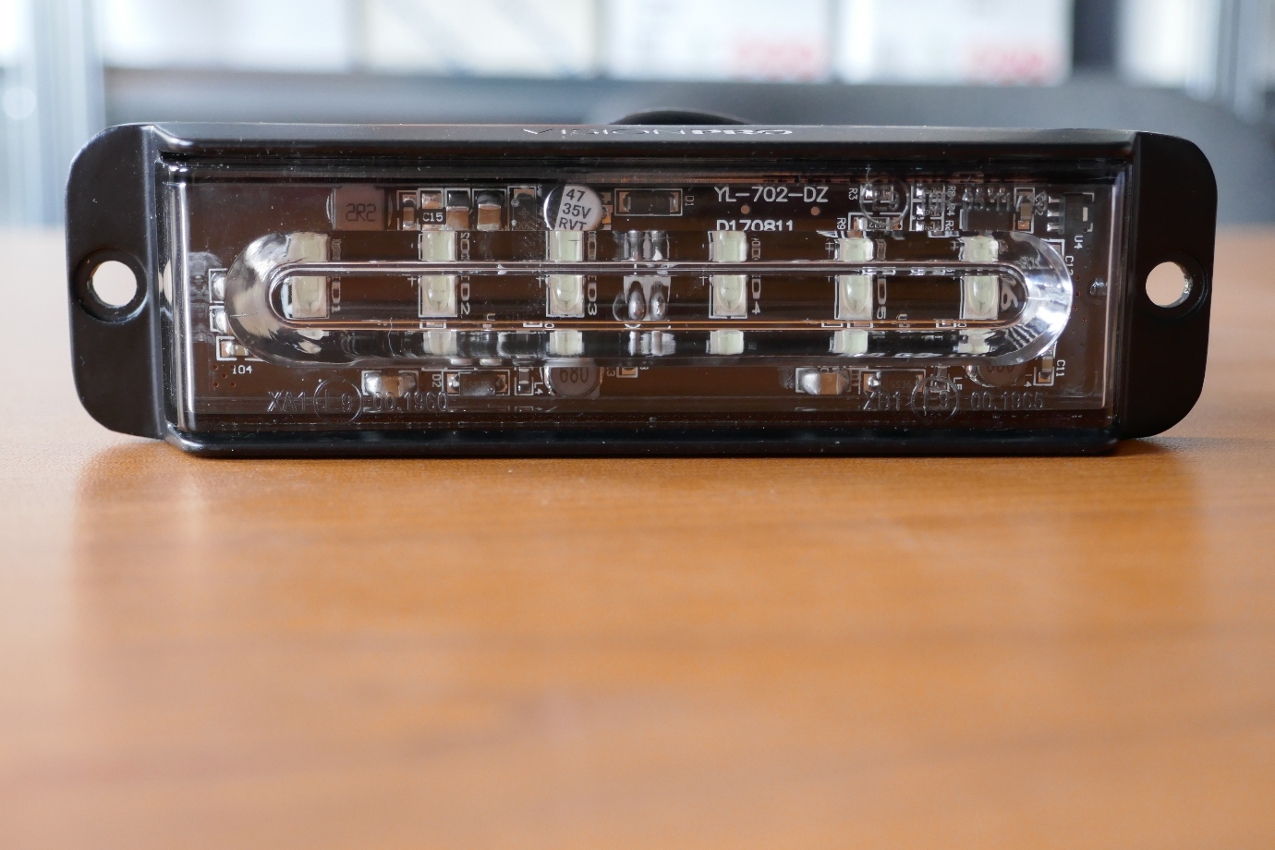 Výstražná záblesková svítilna VISIONPRO, 6x LED, modrá - NOVINKA