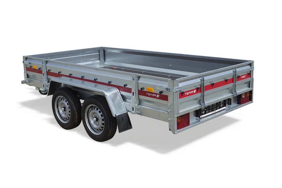 Přívěsný vozík Temared PRO BRAKE 3015/2C | 296 x 150 cm | 2000 kg