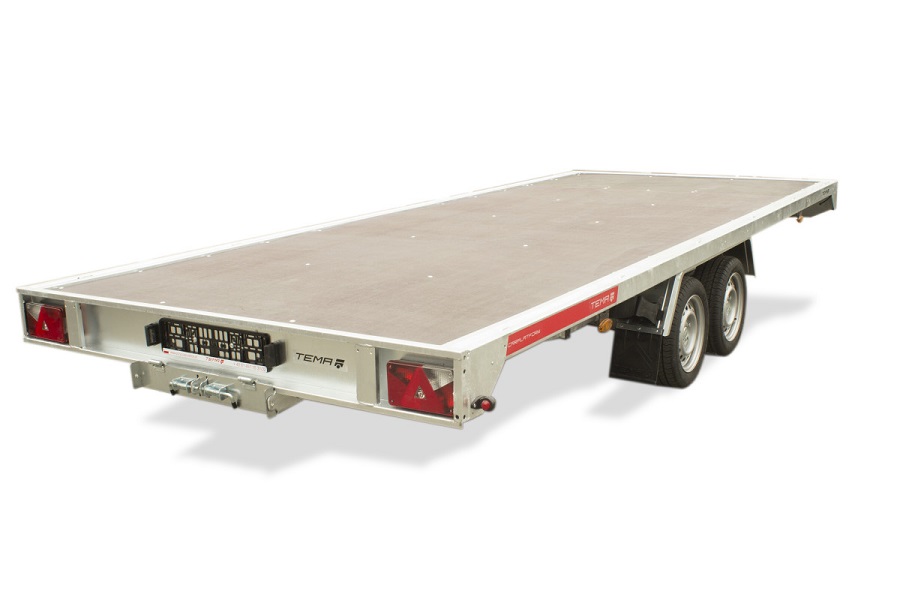 CARPLATFORM 5121 S - 5070 x 2110, 2700 kg, svařovaná konstrukce