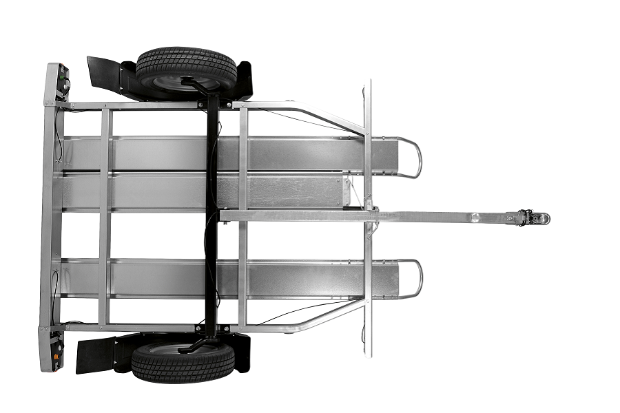 Přívěsný vozík na motorky nebrzděný Neptun MOTO 2 | 225 × 130 cm