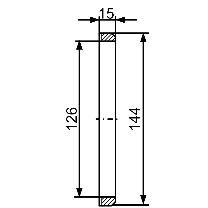 Snímací kroužek ABS 03.310.07.21.0  Z80 - BPW originál - VÝPRODEJ