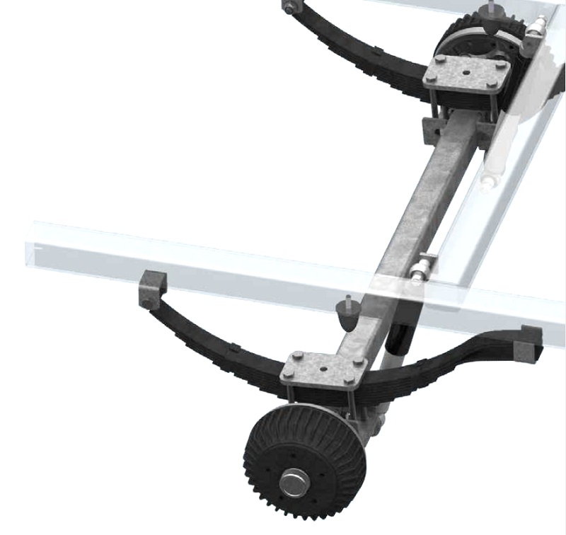 Náprava AL-KO Starr Plus BS (1500kg) a= 900 mm, 112x5