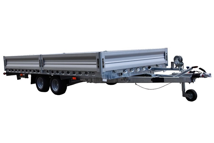 WIOLA Multitrailer 3500 KG 4100 X 2100 podlaha z překližky integrované nájezdy 