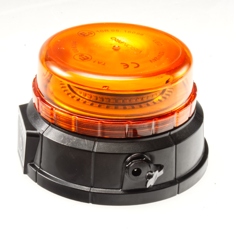 Maják magnetický LED AKU s dálkovým ovládáním 12/24V