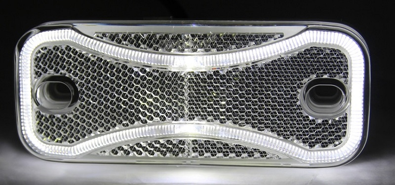 Svítilna přední obrysová LED Lucidity 26279, 12-24V, s odrazkou, QS150