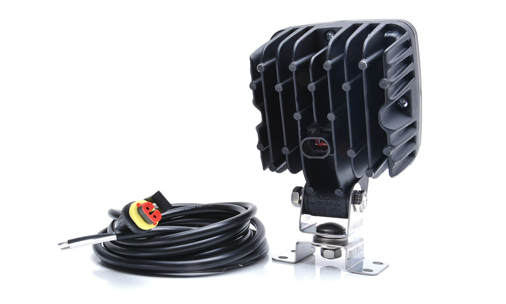 Svítilna pracovní WAS W143 LED 3000 km, 12-70V, konektor Superseal