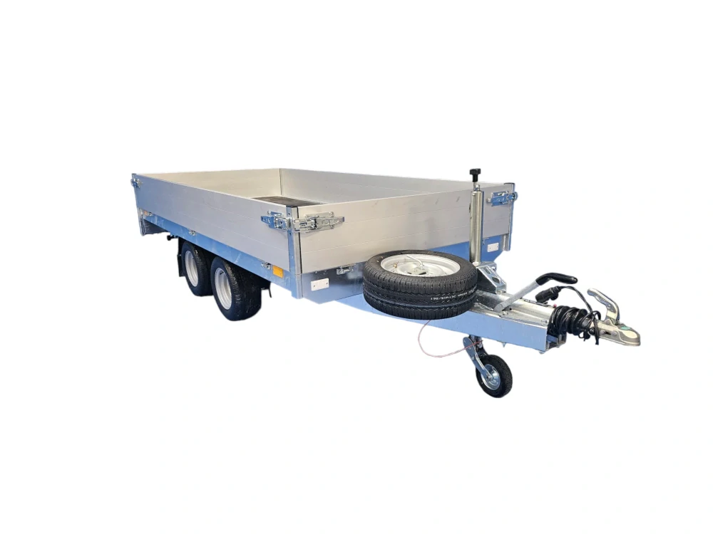 Přívěsný vozík brzděný NEPTUN Nordica PRO ALU | 335 × 182 cm | 2700 kg