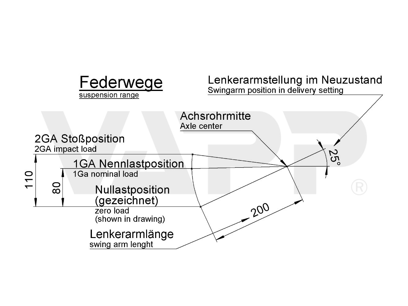 Náprava AL-KO CB 1355 (1350kg), a=1550 mm, c=2050 mm (náhrada BPW pro Adria)