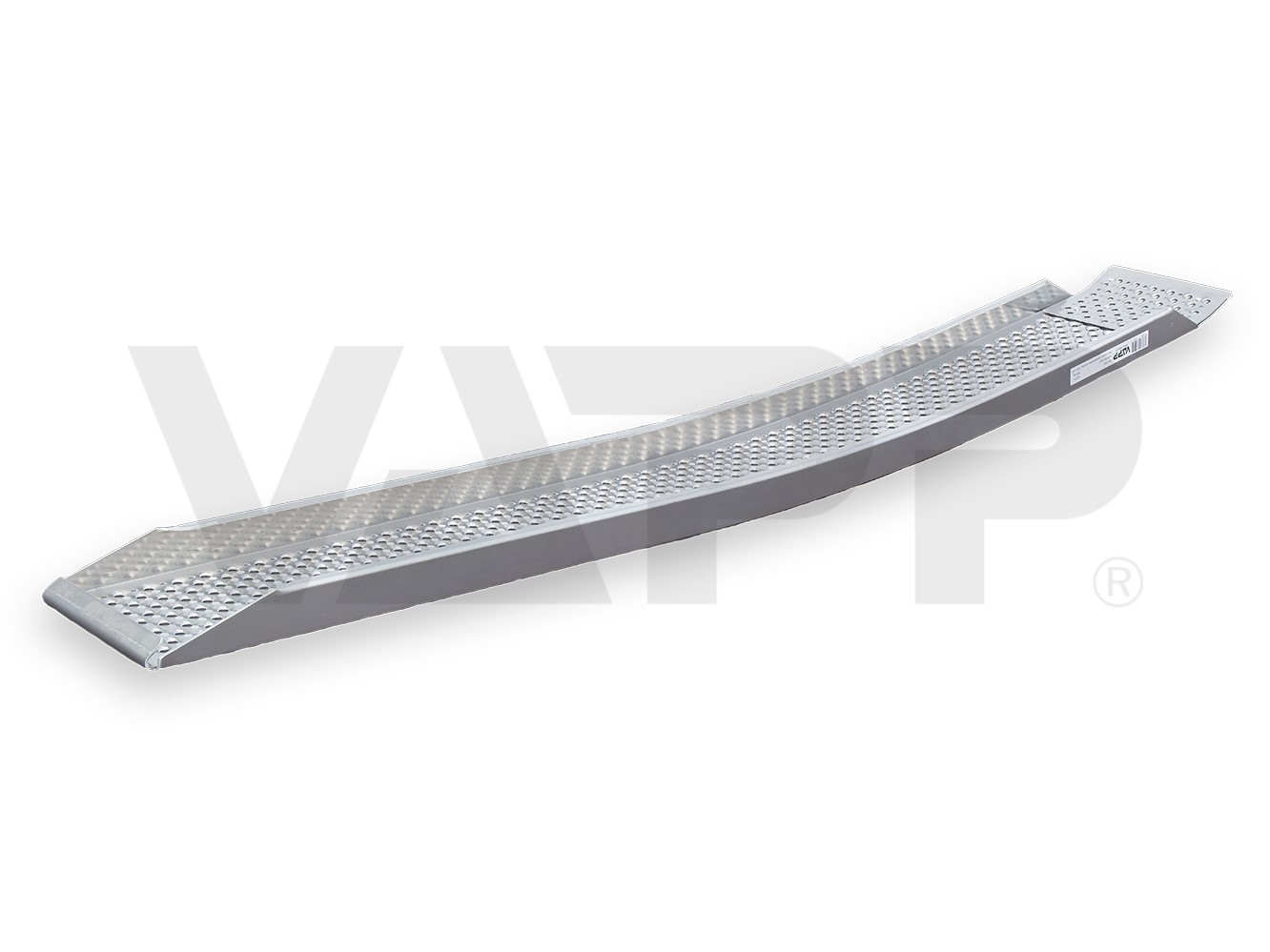 Nájezd hliníkový VAPP řada NHP prohnutý