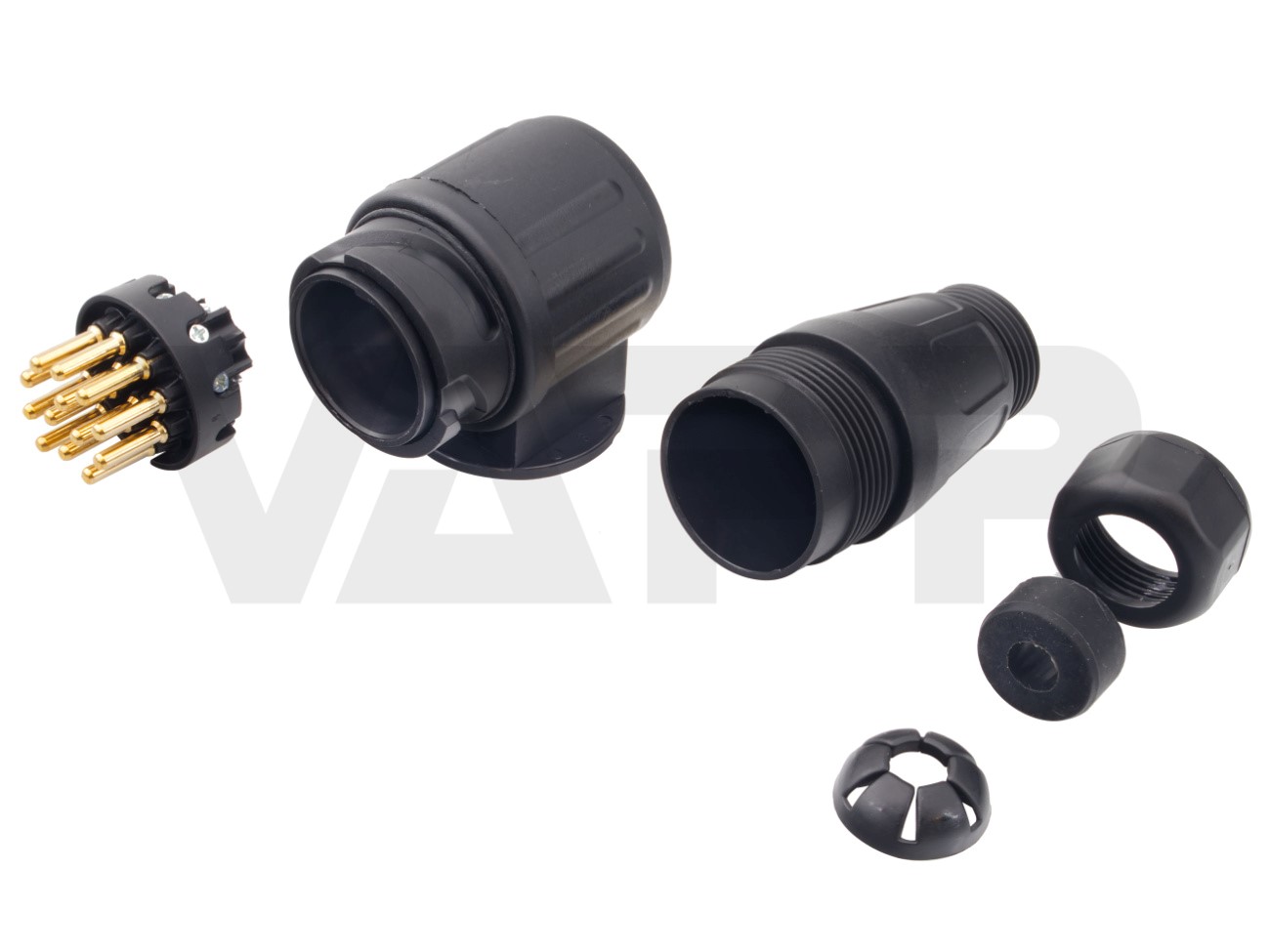 Zástrčka - vidlica 13 pól 12 V, VAPP