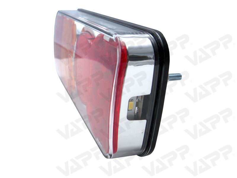 Svítilna WAS W66L/312kr sdružená LED 12-24 V, L-BL/BR/KO/ML/RZ 