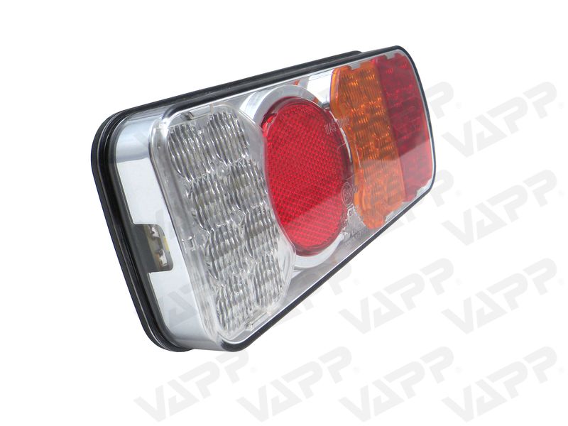 Svítilna WAS W66P/314kr sdružená LED 12-24V, P-BL/BR/KO/CO/RZ 