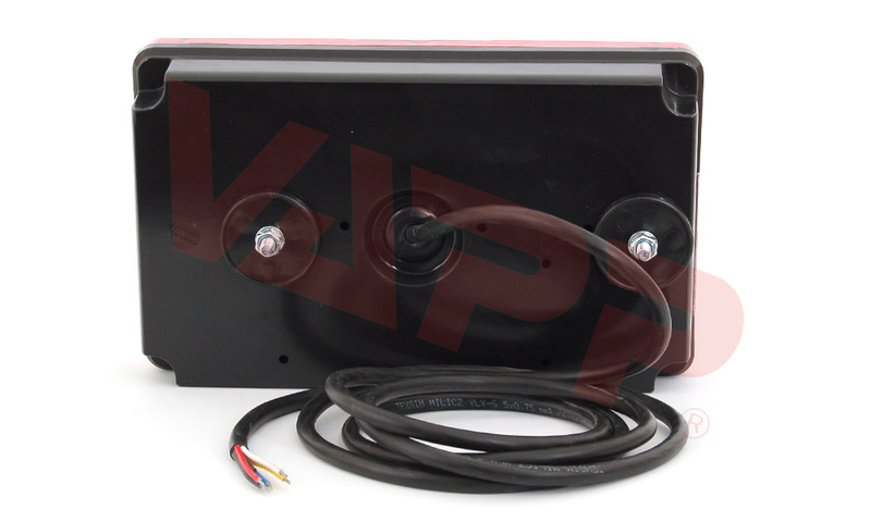 Svítilna WAS W70DP/392 sdružená LED 12-24V, P-BL/BR/KO/ML/CO 