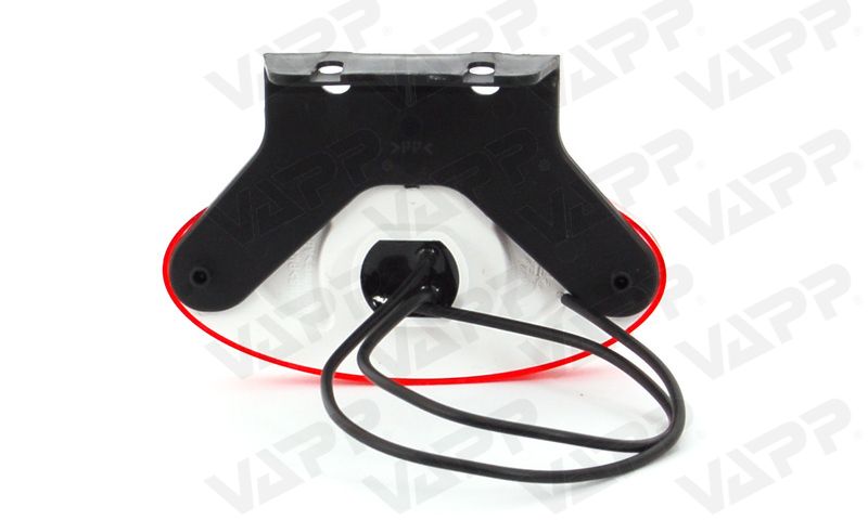 Svítilna zadní obrysová LED WAS W64/307Z, 12-24V, eliptická na držáku 