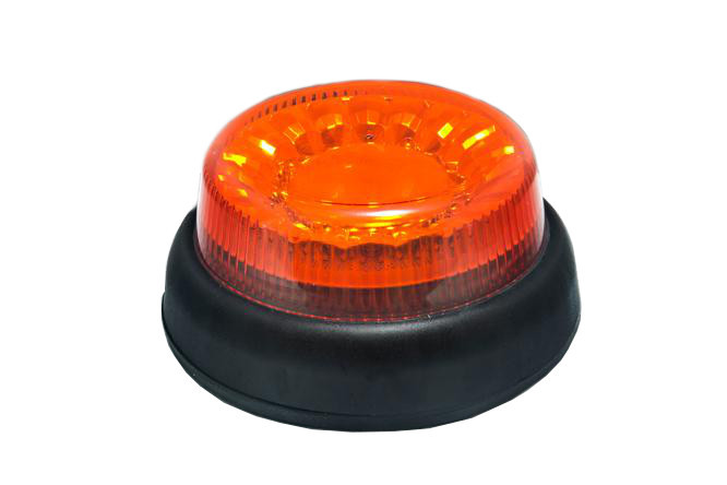 Maják magnetický oranžový Fristom FT-100 LED MAG , nízký, kabel 7,8m