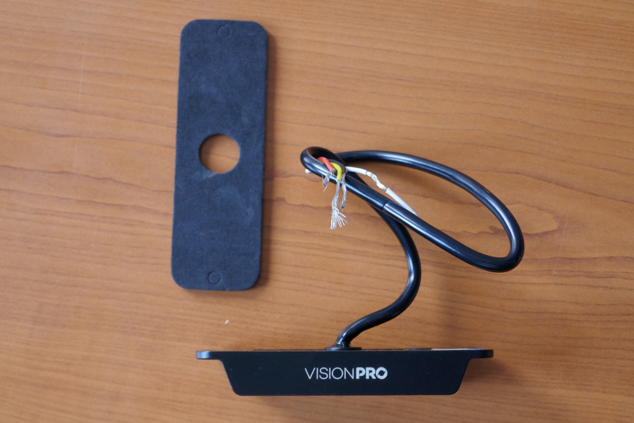 Výstražná záblesková svítilna VISIONPRO, 4x LED, modrá - NOVINKA