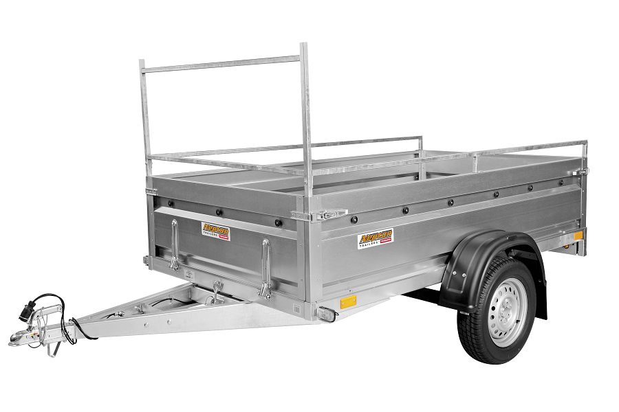 Přívěsný vozík Neptun PRO s listovými pery | 263 × 129 cm