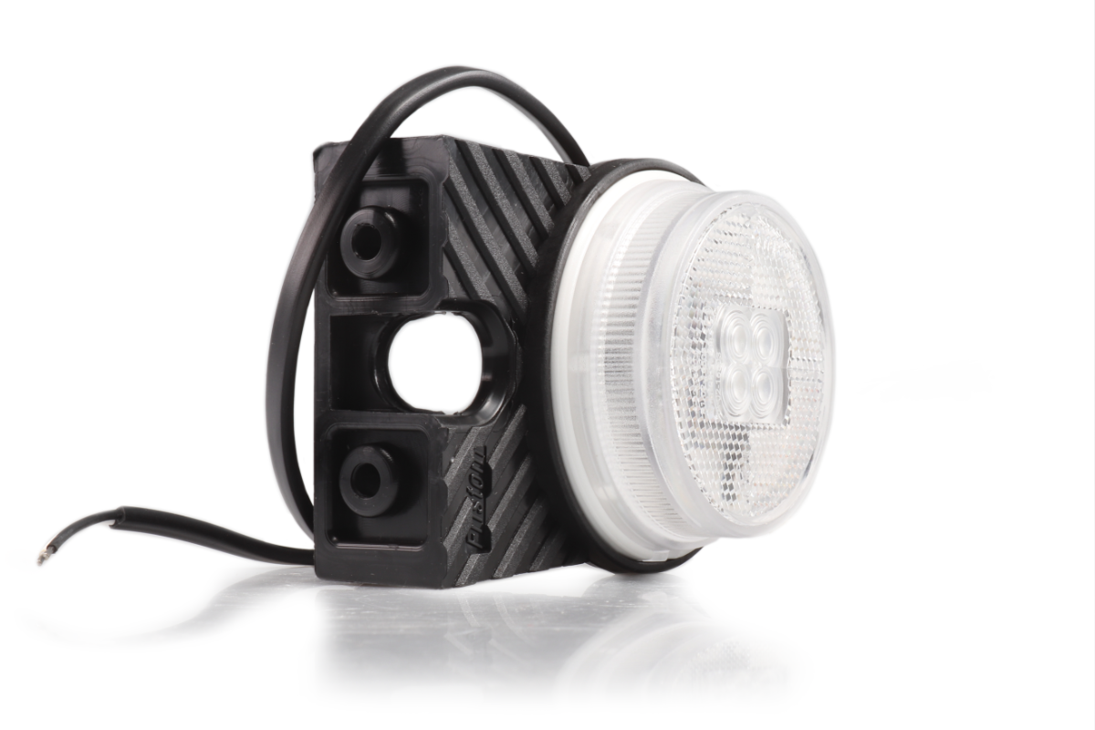 Svítilna přední obrysová LED Fristom FT-060 na držáku, LEVÁ, 12-36V