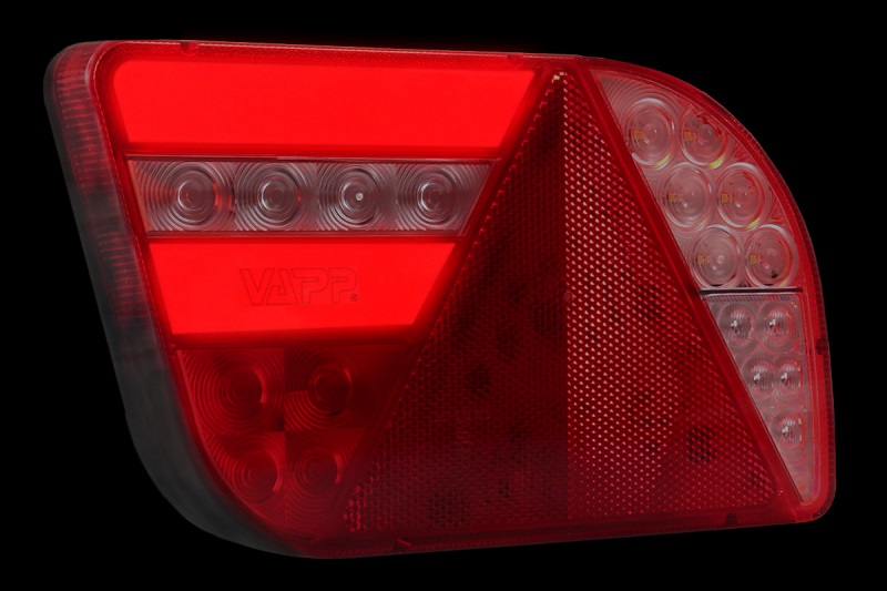 Svítilna GloTrac sdružená LED 12-24V, L-BL/BR/KO/CO/ML, baj6