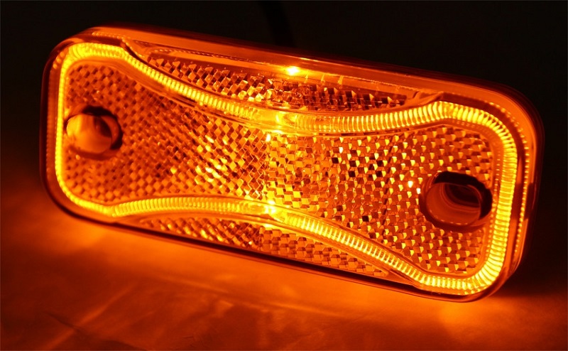 Svítilna boční obrysová LED Lucidity 26279, 12-24V, s odrazkou, QS150