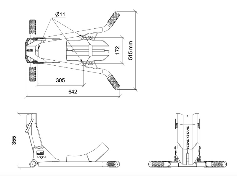 Stojan na motocykl Acebikes SteadyStand