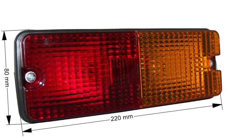 Svítilna ZETOR sdružená, L/P-BL/BR/KO 