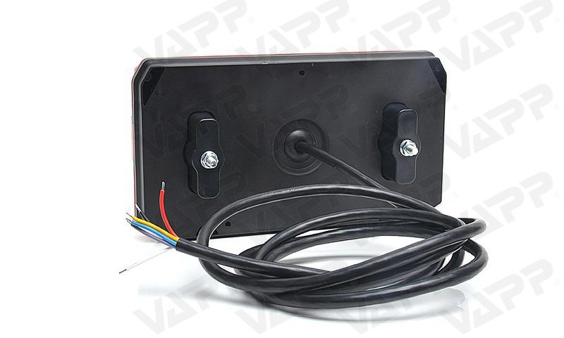 Svítilna WAS W125DL/915 sdružená LED 12-24V, L-BL/BR/KO/ML/CO, kabel 2m 