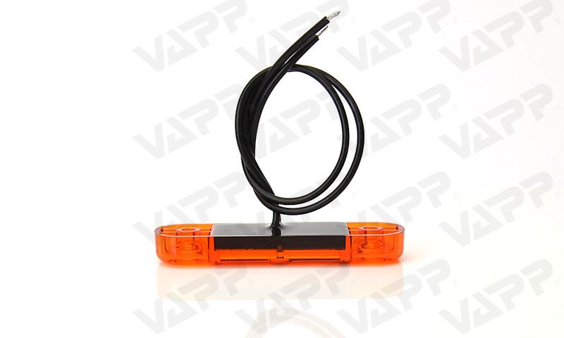 Svítilna boční obrysová LED WAS W97.1, 12-24V, plochá 