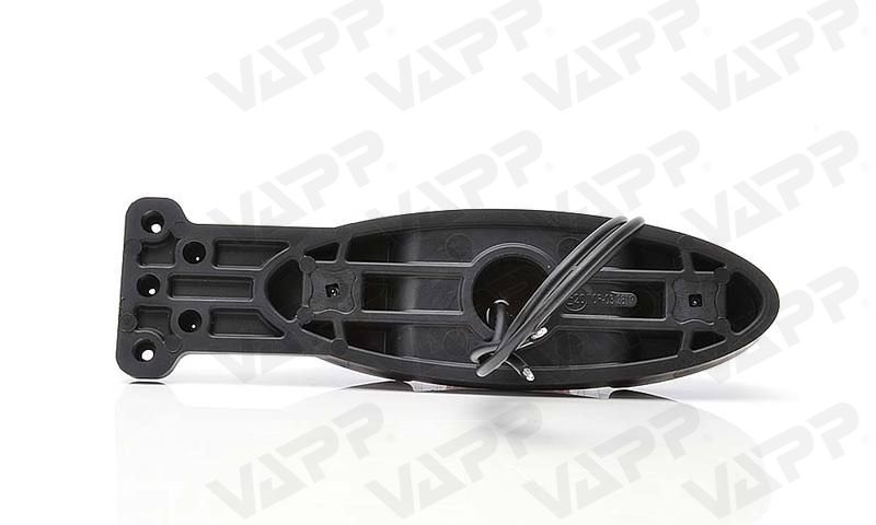 Svítilna doplňková obrysová LED WAS W107/820P II(12-24V) na držáku, pravá 