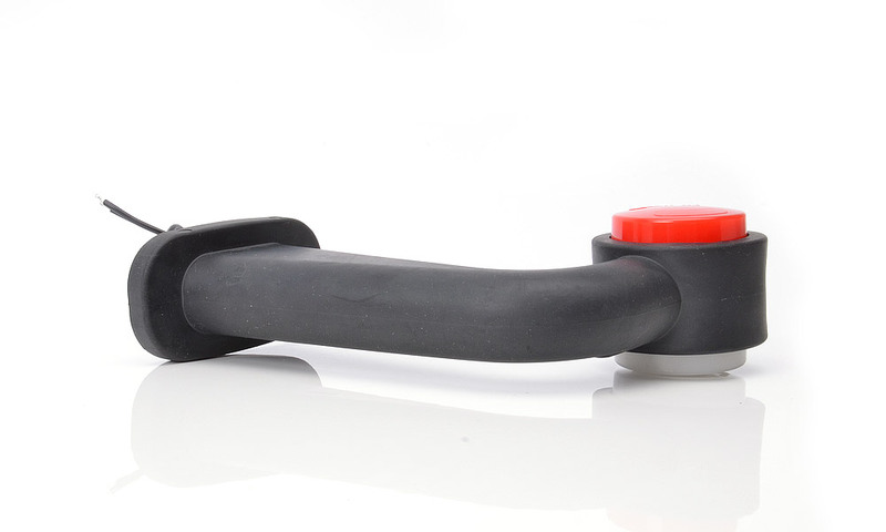 Svítilna doplňková obrysová LED WAS W21.5N/775P/I, 12-24V, pravá, neon ef. 