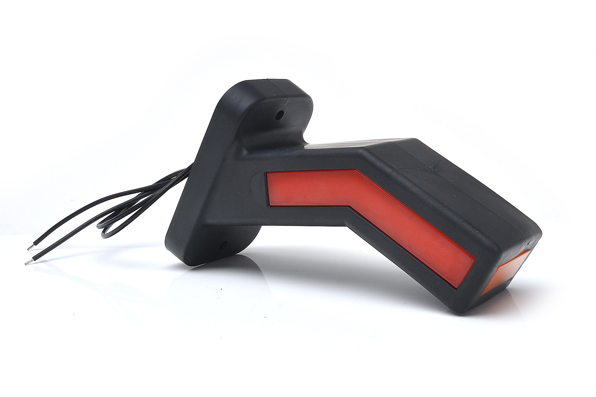 Svítilna doplňková obrysová LED WAS W168.2, 12-24V, pravá, neon ef.