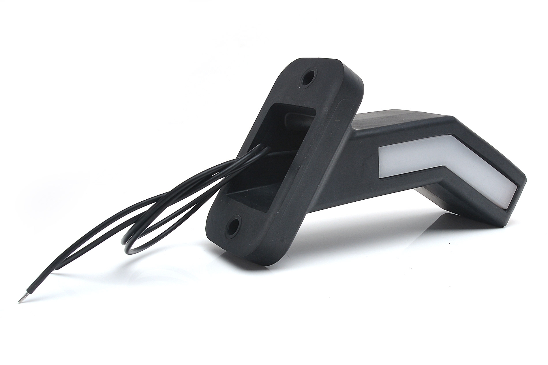 Svítilna doplňková obrysová LED WAS W168.2, 12-24V, levá, neon ef.