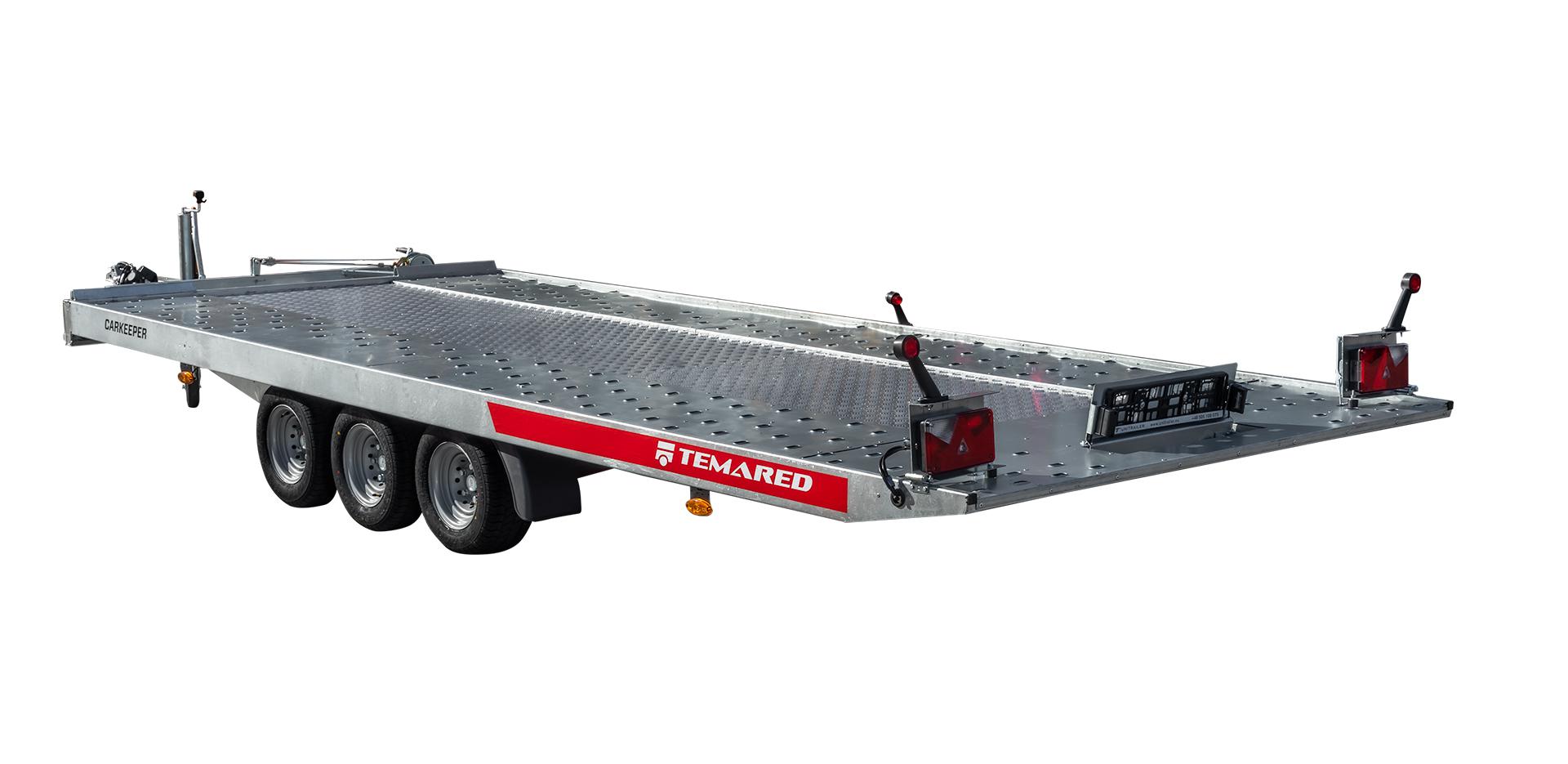 Přepravník automobilů - CAR KEEPER 4820/3 S ALU- 4730+200x2090, 3500 kg 