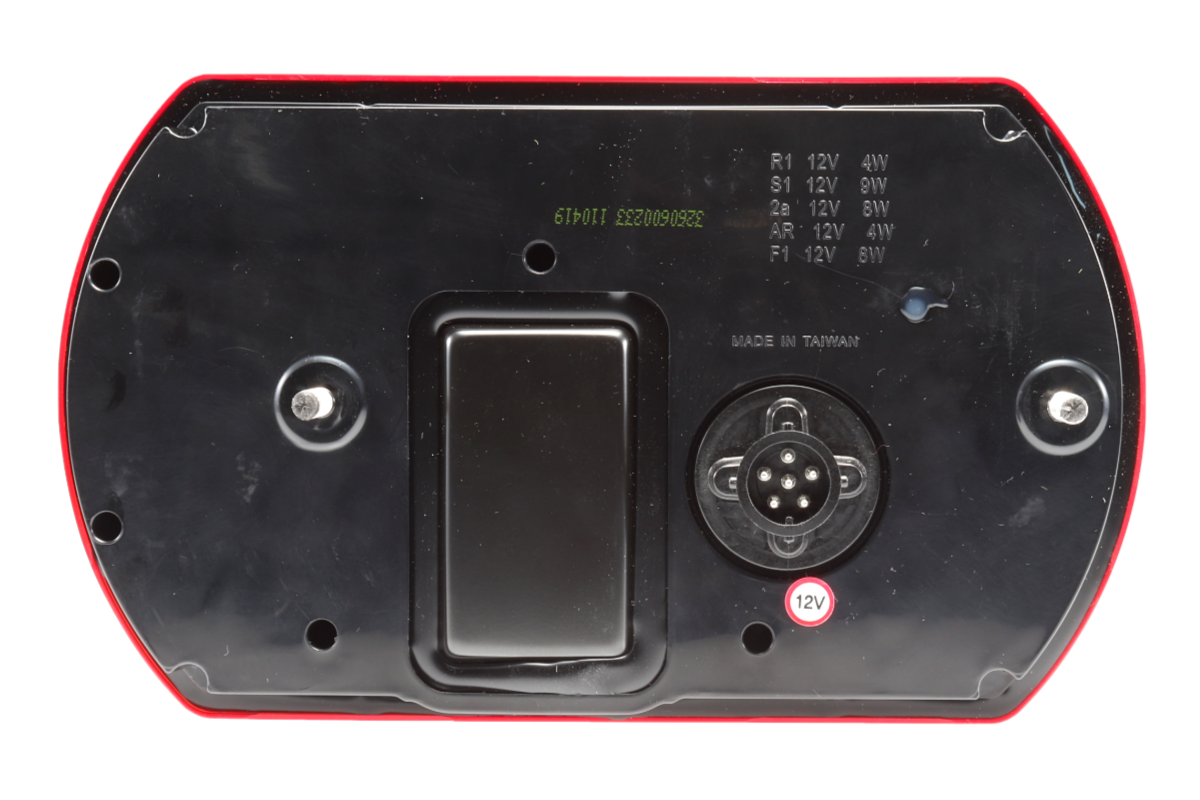 Svítilna Lucidity 26060 sdružená LED 12V, L-BL/BR/KO/CO/ML/RZ/baj6, integrovaný kontrolbox