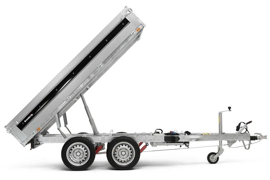 Elektrohydraulický sklápěč Brenderup Back-Tipper 4260 STB | 258 x 143 x 35 cm | 2000 kg