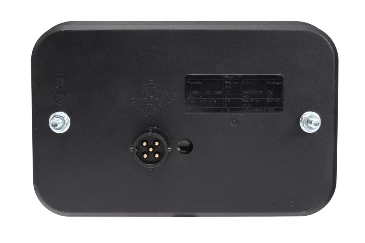 Svítilna Fristom FT-270 sdružená LED 12V, P-BL/BR/KO/CO/RZ, integrovaný kontrolbox, baj5