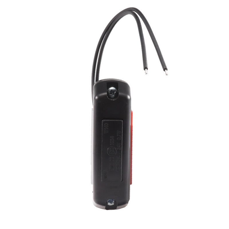 Svítilna doplňková obrysová LED WAS W140/1081/I(12-24V) na držáku, neon efekt