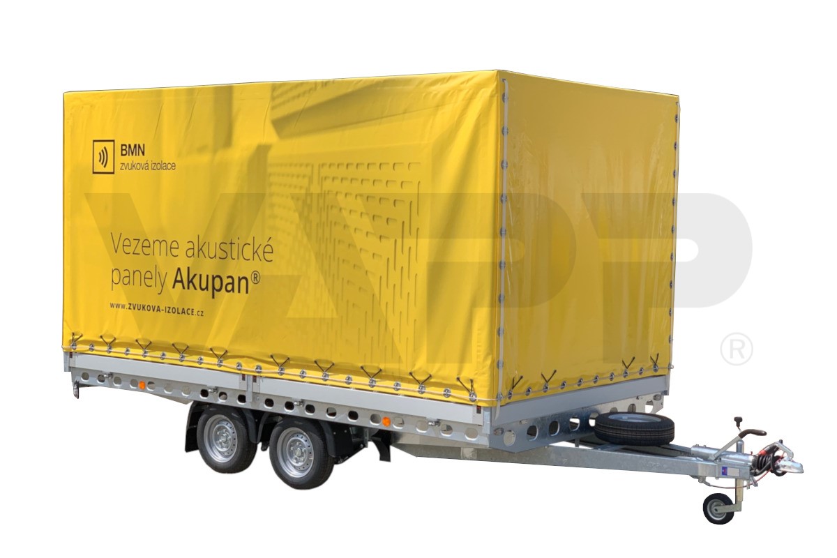 Plachta s konstrukcí PVV 4020