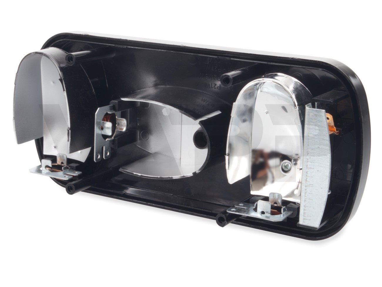 Svítilna Aspöck Midipoint II sdružená, L/P-BL/BR/KO/CO/RZ (bez žárovek), průchodka