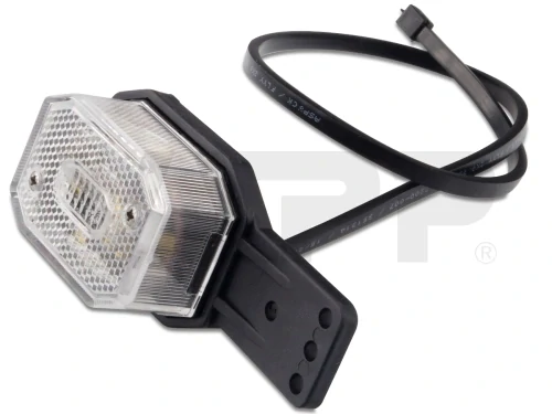 Svítilna přední obrysová Aspöck Flexipoint I, s odrazkou na držáku