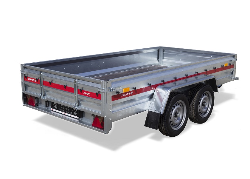 Přívěsný vozík TEMA PRO 3015 nebrzděný | 296 × 150 cm