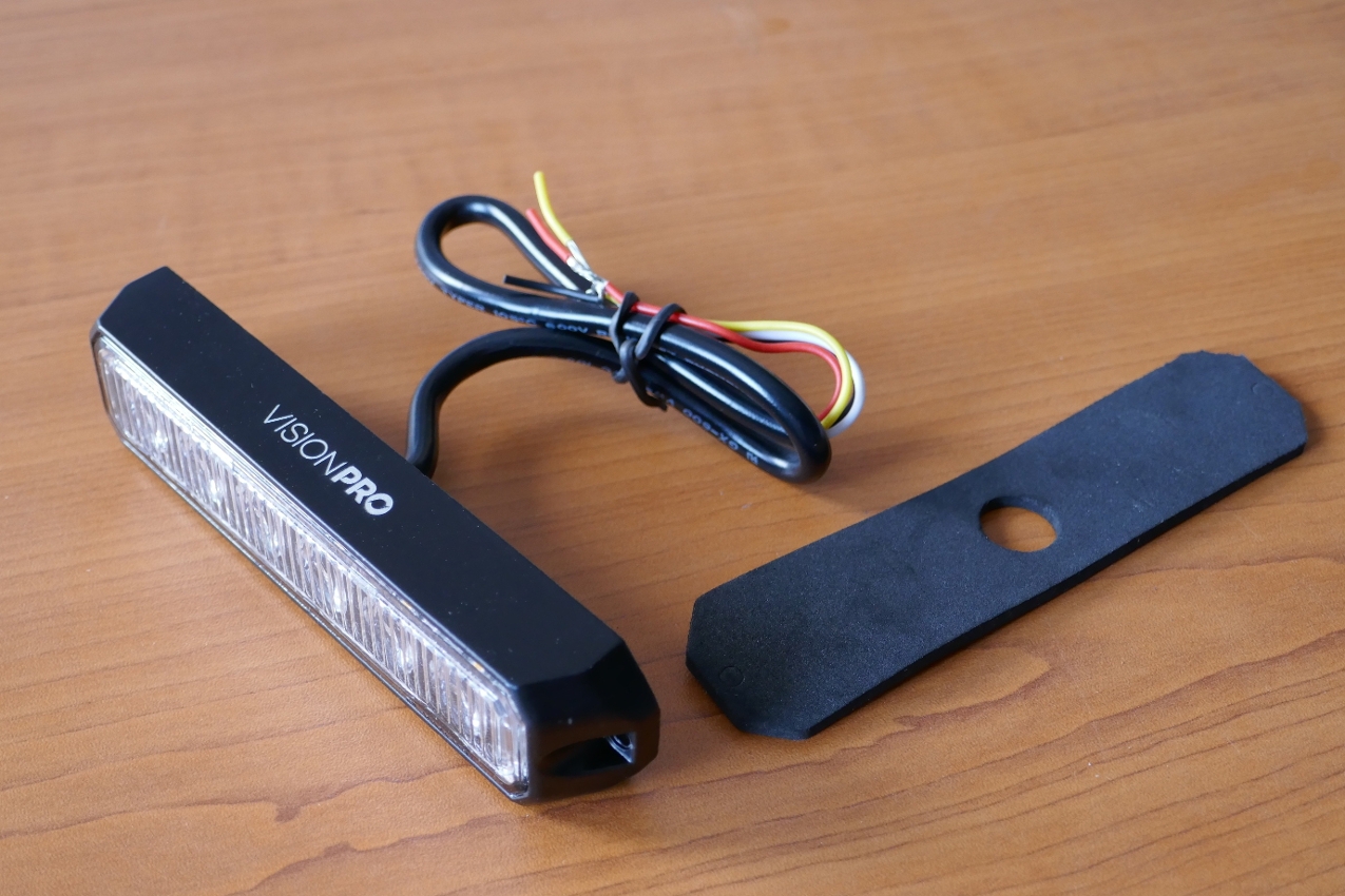 Výstražná záblesková svítilna VISIONPRO, 6x LED, oranžová - NOVINKA