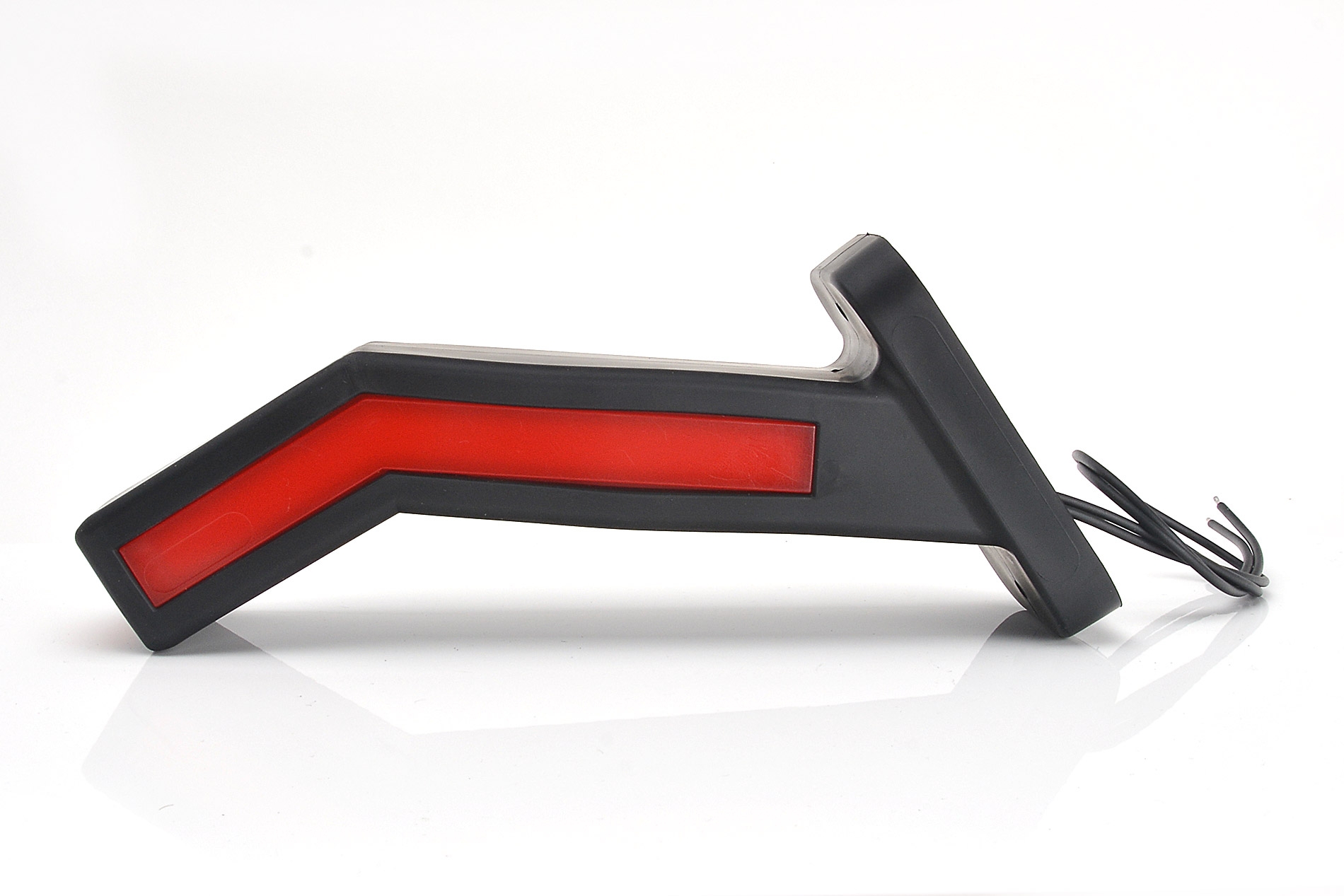 Svítilna doplňková obrysová LED WAS W168.1, 12-24V, levá, neon ef. NOVINKA