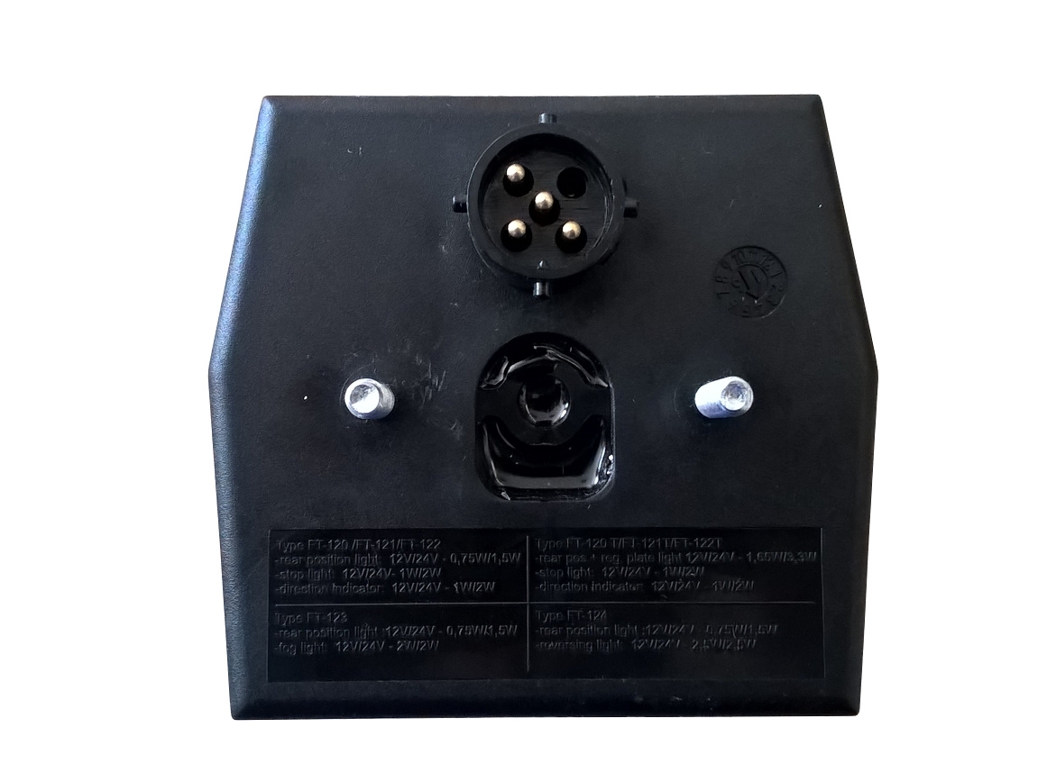 Svítilna Fristom FT-121 T sdružená LED 12-36V, L/P-BL/BR/KO/RZ, baj5 