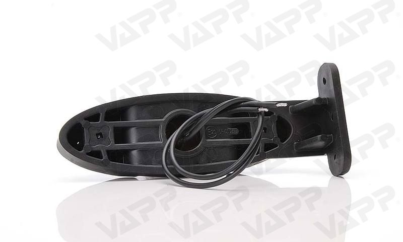 Svítilna doplňková obrysová LED WAS W107/820L III (12-24V) na držáku, levá 