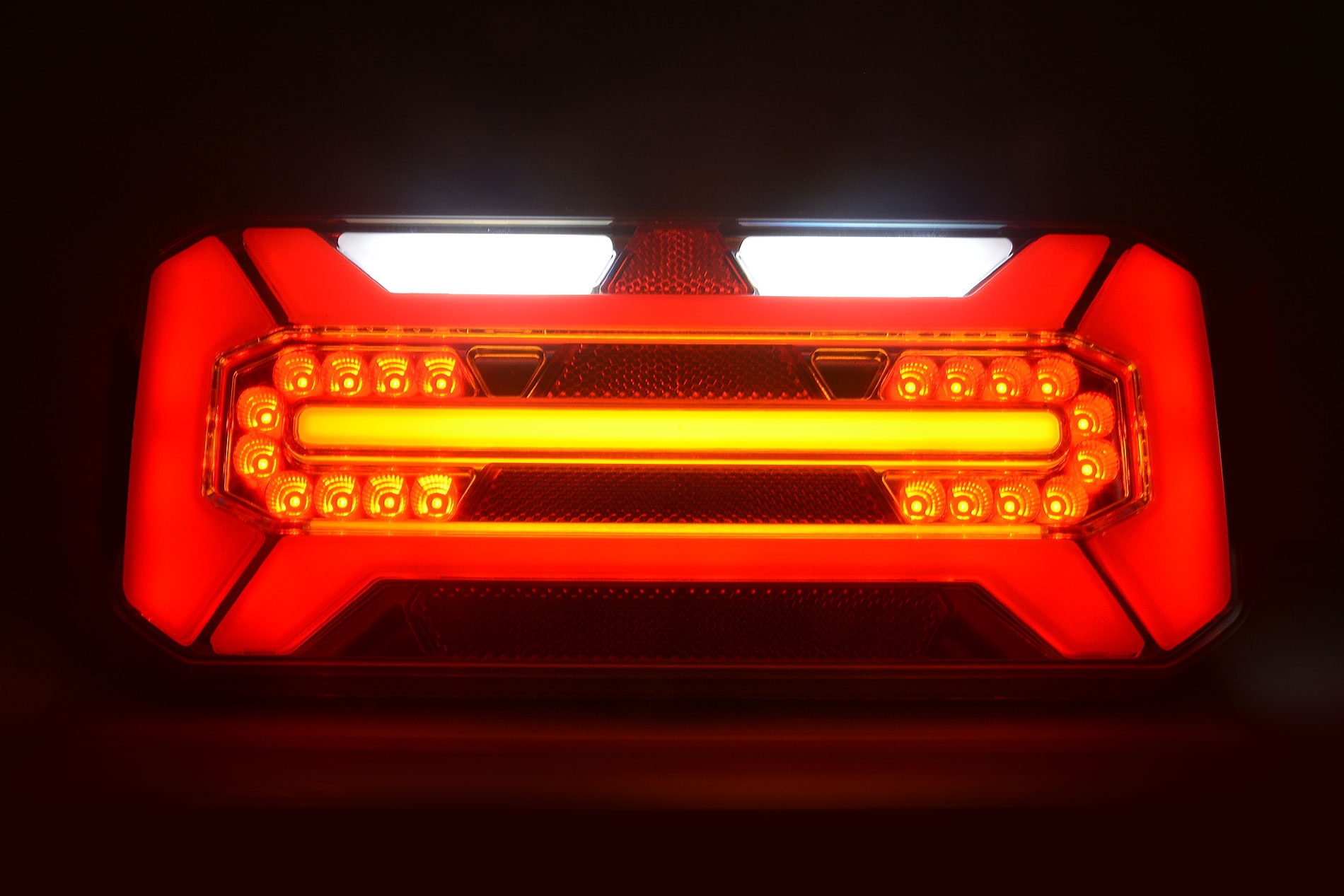 Svítilna WAS W184 sdružená LED 12-24V, L, BL/BR/KO/ ML/CO IP66/68 - NOVINKA