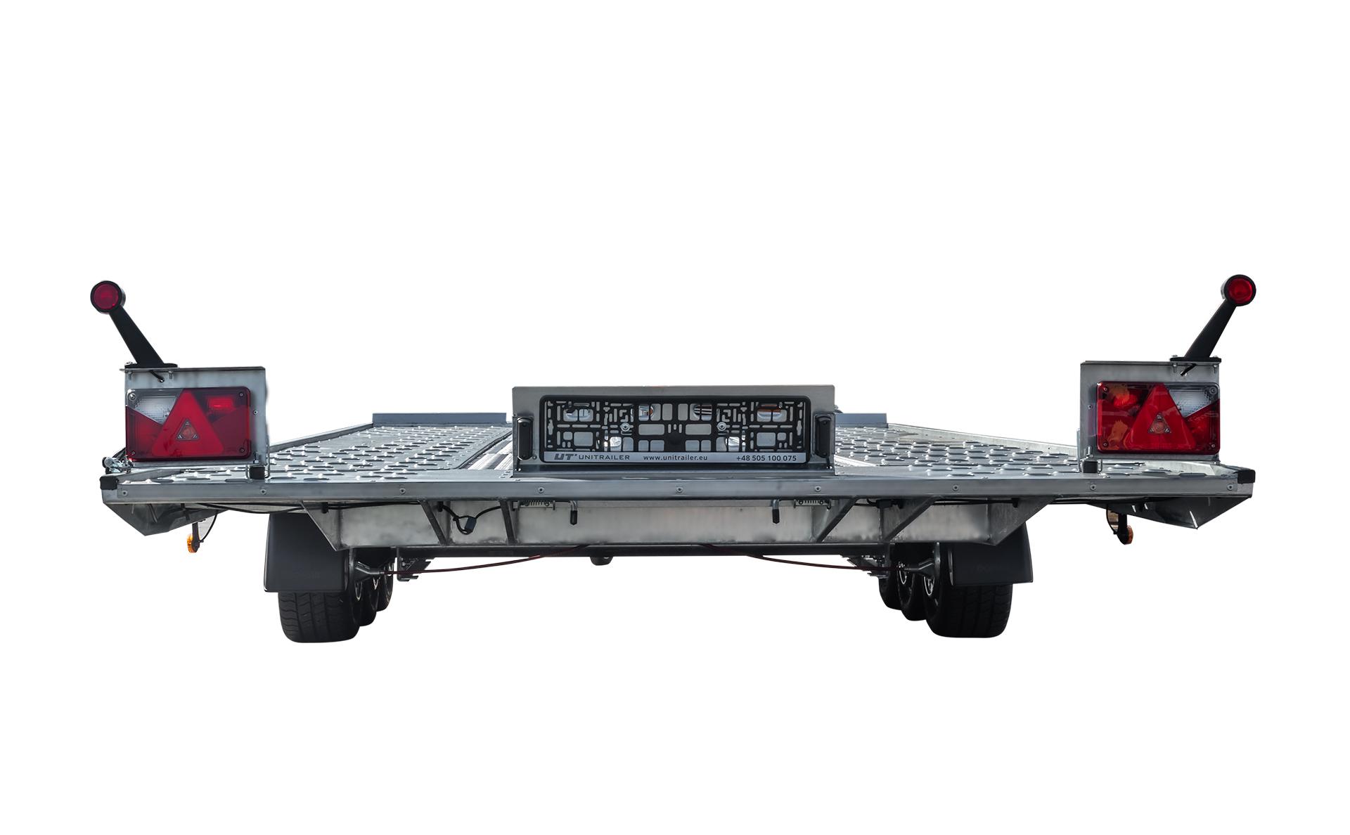 Přepravník automobilů - CAR KEEPER 4820/3 S ALU- 4730+200x2090, 3500 kg 