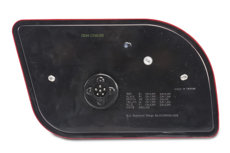 Svítilna GloTrac sdružená LED 12-24V, P-BL/BR/KO/CO/ML, baj6