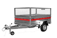 Nástavba bočnic síťovaná 263 x 125 x 32cm, ECO 2612 