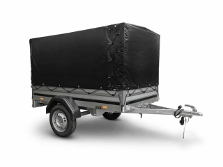 Přívěsný vozík Brenderup 1203S UB | 204 x 116 cm + plachta s konstrukcí 125 cm 